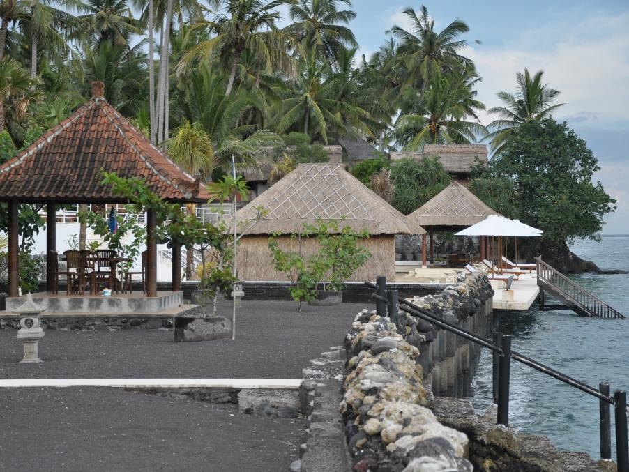 Crystal Beach Bali Candidasa Exterior foto